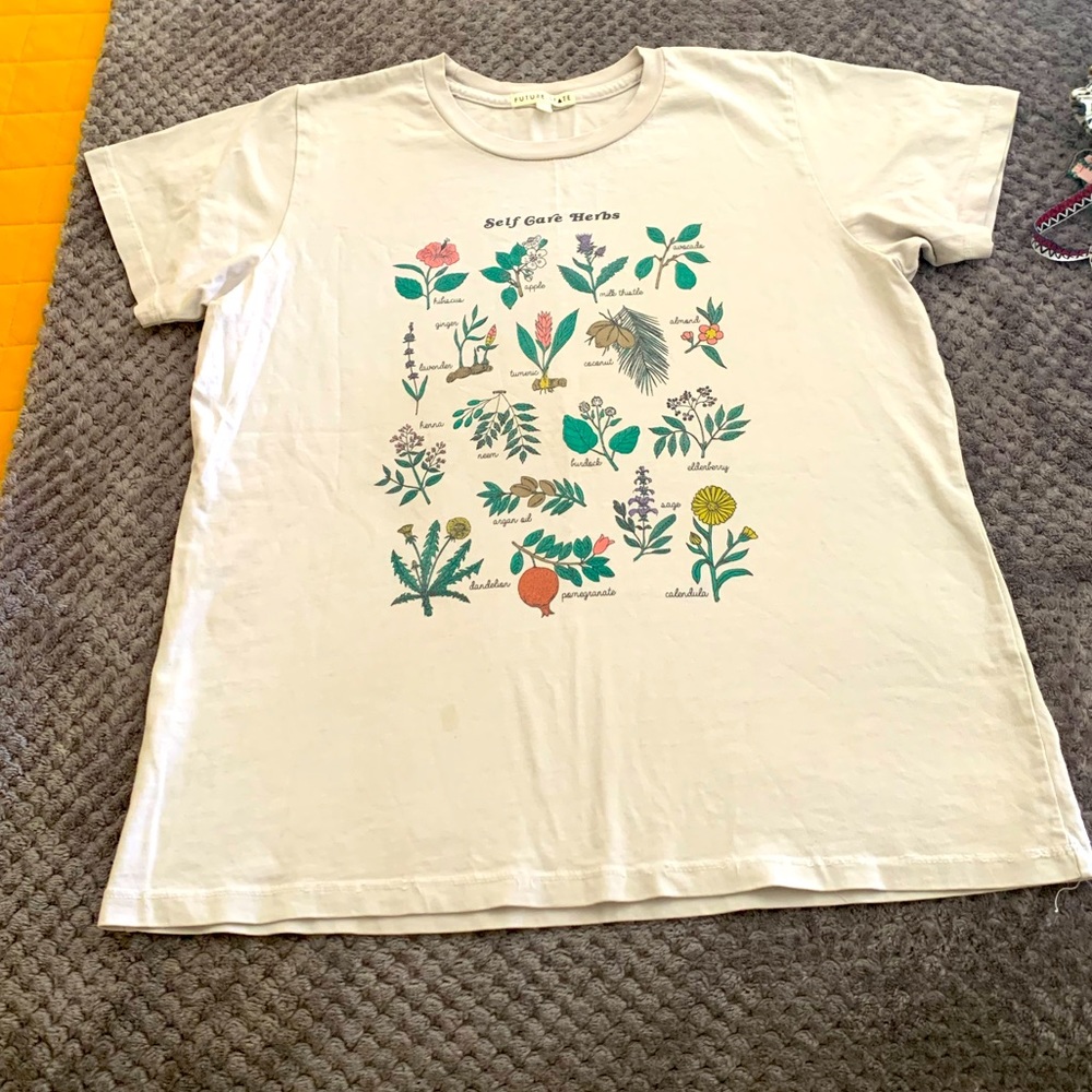 Future State from UO Self Care Herbs T-shirt Size Large